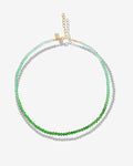 Green Candy Floss – Necklaces – 18ct Gold-Plated