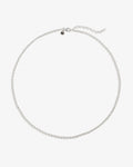 Mini Rolo Circle – Necklaces – Silver