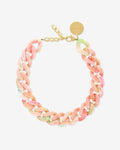 Flat Chain Necklace Summer vibe – Halsketten – vergoldet