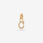 C – Letter Charms – 18ct Gold-plated