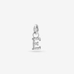 E – Letter Charms – Silver