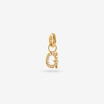 G – Letter Charms – 18ct Gold-plated