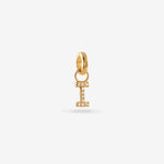 I – Letter Charms – 18ct Gold-plated