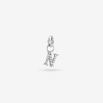 N – Letter Charms – Silver