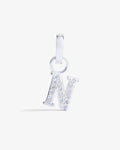 N – Letter Charms – Silver