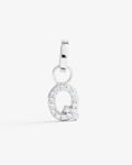 Q – Letter Charms – Silver