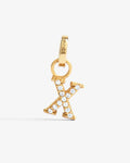 X – Letter Charms – 18kt Gold-plated