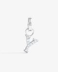 Y – Letter Charms – Silver