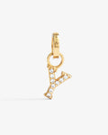 Y – Letter Charms – 18ct Gold-plated