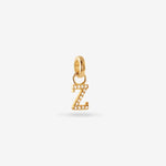 Z – Letter Charms – 18ct Gold-plated