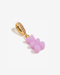 Lavender Nostalgia Bear – Chain Pendants – 18k Gold-Plated