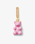 Candy Pink Nostalgia Bear – Kettenanhänger – 18kt vergoldet