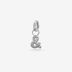 & - Letter Pendant - Silver