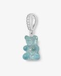 Mediterranean Nostalgia Bear – Necklace Pendants – 925 Silver–Plated
