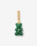 Green Haze Nostalgia Bear – Necklace Pendants – 18ct Gold-Plated