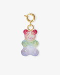 Rainbow Nostalgia Bear Charm – Anhänger – 18kt vergoldet