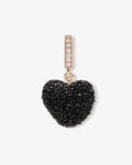 Jelly Heart Pendant Midnight - Kettenanhänger - 18kt vergoldet