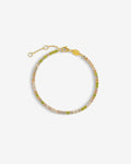 Tennis Bracelet Summer Rainbow – Bracelets – 18ct Gold-Plated