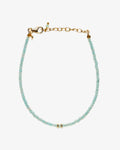 Cherry Amazonite - Bracelets - 24ct Gold-Plated