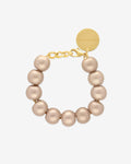 Beads Bracelet champagner pearl  – Bracelet – Gold-Plated