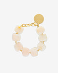 Organic Shaped Bracelet pearl marble – Armbänder – vergoldet