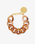 Flat Chain Bracelet bernstein – Bracelets – Gold-Plated