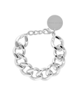 Mini Flat Chain Bracelet silver – Bracelets – Silver-Plated