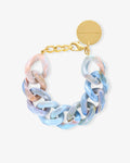 Flat Chain Bracelet Sea Wave - Bracelets - Gold-Plated