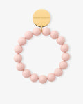 Mini Beads Flex Bracelet Light Rose - Bracelets - Gold-Plated