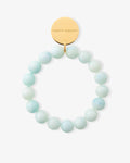 Mini Beads Flex Bracelet Cloud Marble - Bracelets - Gold-Plated