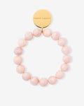 Mini Beads Flex Ivory Rose Marble - Armbänder - 14kt vergoldet