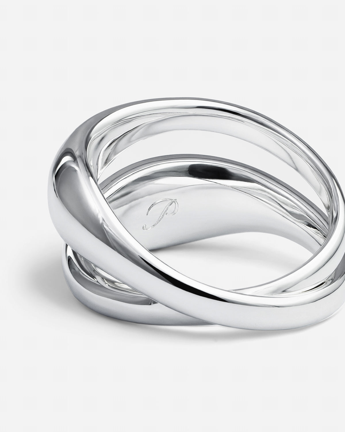 Fat Tony Rings Chubby Two-in-One Ring – Rings – Silver-Plated at GLAMBOU