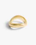 Chubby Wave Ring – Ringe – 18kt vergoldet