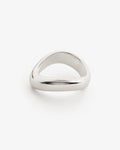 Chubby Wave Ring – Rings – Silver-Plated