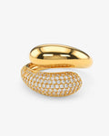 Amara Pavé - Ringe - 18kt vergoldet