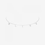 Bliss Choker Silver Zirconia – Halsketten – Silber