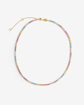 Tennis Choker Pastel Rainbow – Necklaces – 18kt Gold-Plated