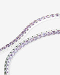 Tennis Choker Pastel – Lavender –  Halsketten – Silber