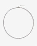 Tennis Choker White – Halsketten – Silber rhodiniert