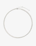 Bolder Tennis Choker – Necklaces – Silver