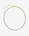 Tennis Choker Summer Rainbow – Necklaces – 18ct Gold-Plated