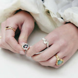 Abraç - Ringe - 18kt Vermeil