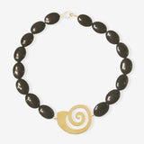 Venus Onyx Necklace - Halskette - 18kt vergoldet