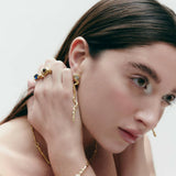 Deriva - Ohrringe - 18kt Vermeil