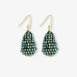 Cone S Metallic Green - Ohrringe - 18k vergoldet