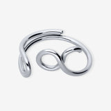 Bague Outline Lettre V - Ring - Sterling Silver