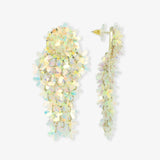 Holographic Earrings Leila Sequin Bunch of Flowers - Ohrhänger - 24kt vergoldet