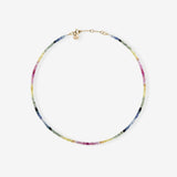 Collier Riviere Rainbow - Halskette - 14kt Gold Filled