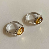 Lea Thin Citrine  -  Ring_04