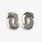 Cashew Earrings Silver - Shadow_01